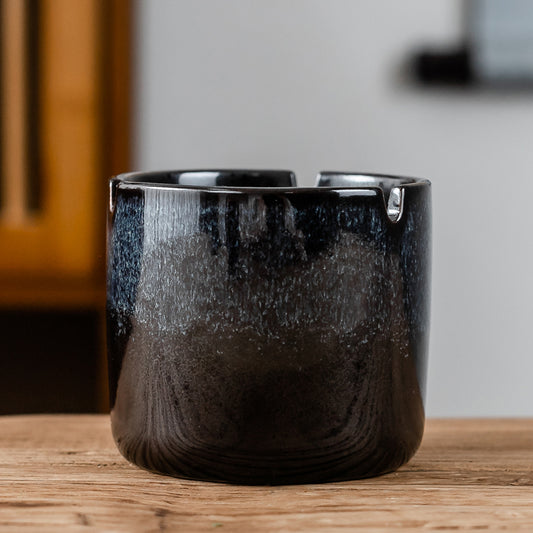 Ceramic Ashtray Creative Windproof Living Room Home