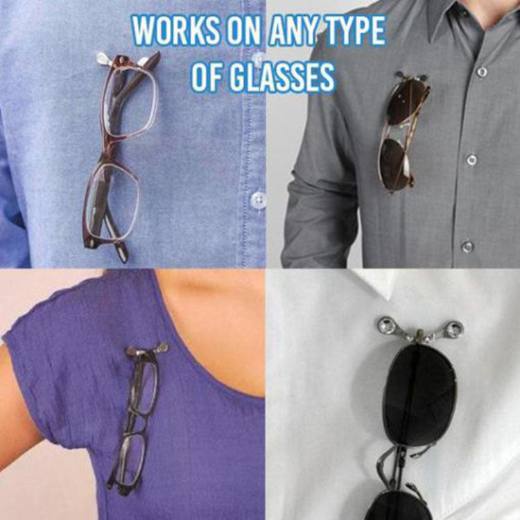 Portable Magnetic Glasses Clip Collar Glasses Clip